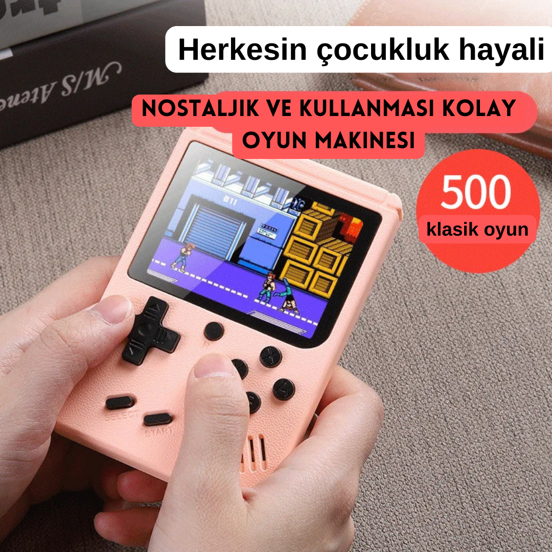 Mini Retro Oyun Konsolu