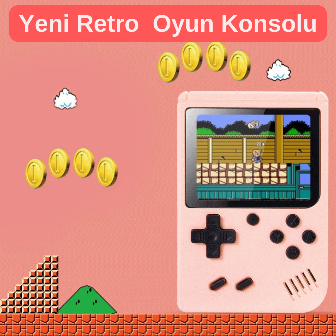 Mini Retro Oyun Konsolu